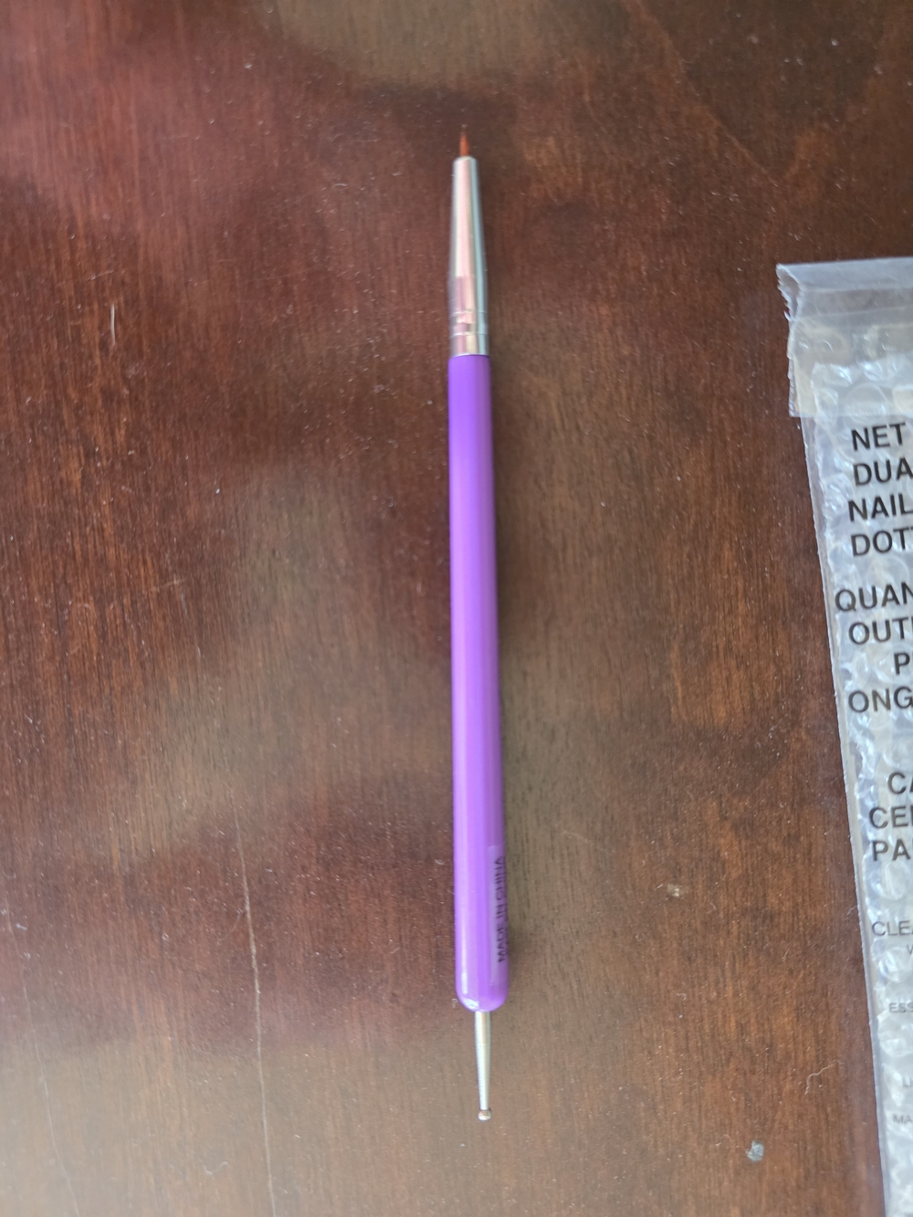 Purple Dotting Tool for Nail Art - Unbranded